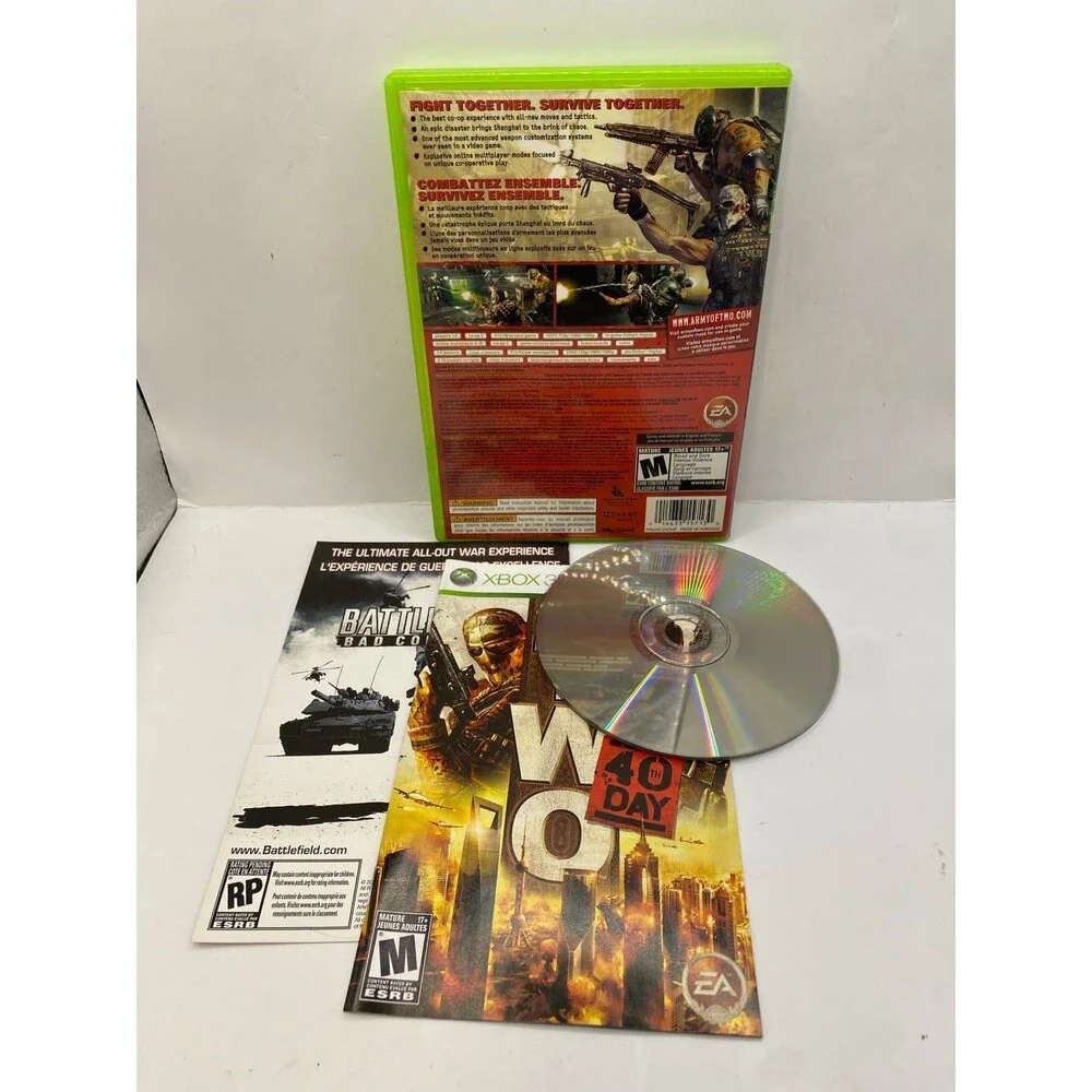 Army of Two: The 40th Day; CIB (Microsoft Xbox 360, 2010)